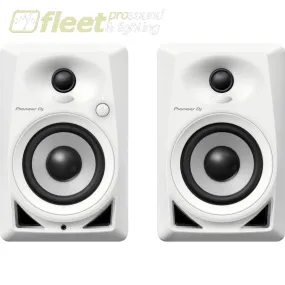 Pioneer DM-40-W Share 4-inch Compact Active Monitor Speaker - White