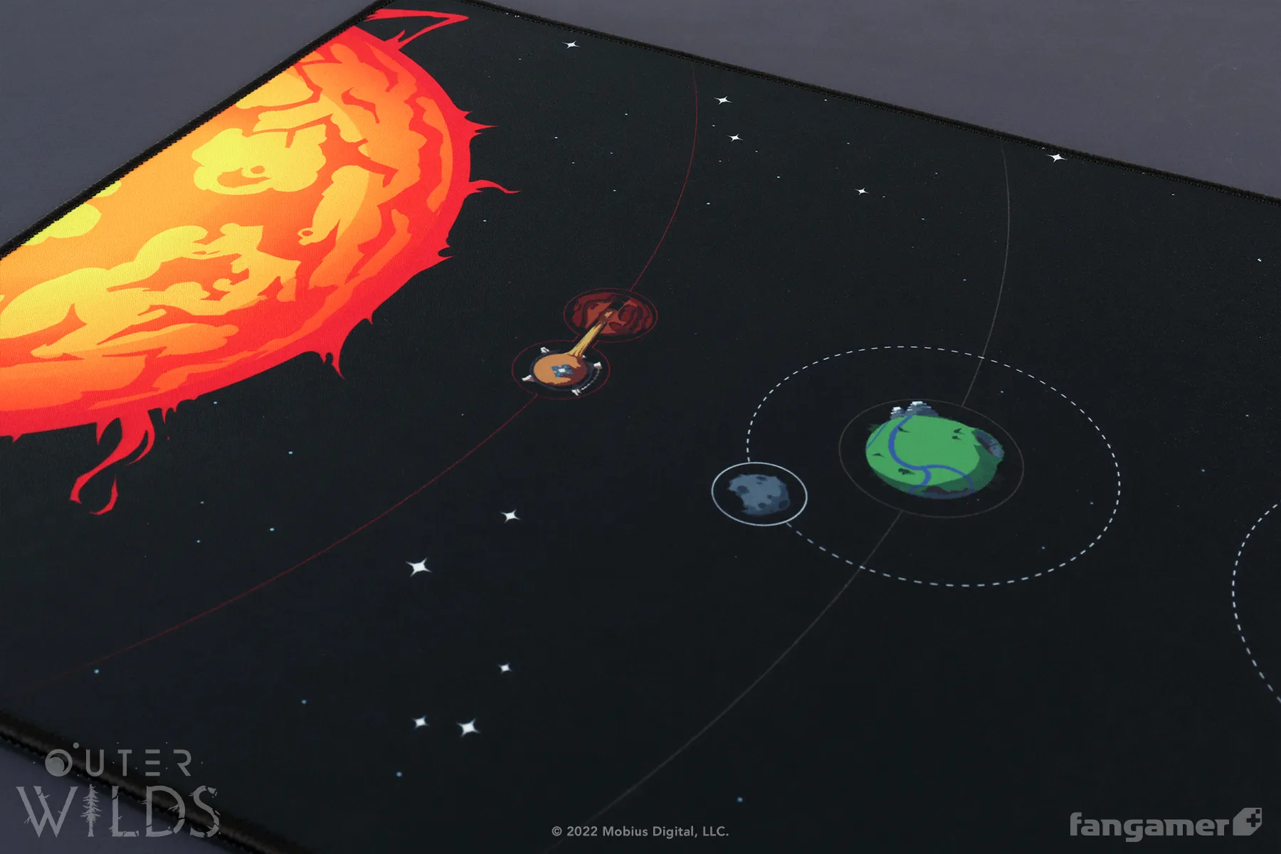 Planetary Chart Desk Mat