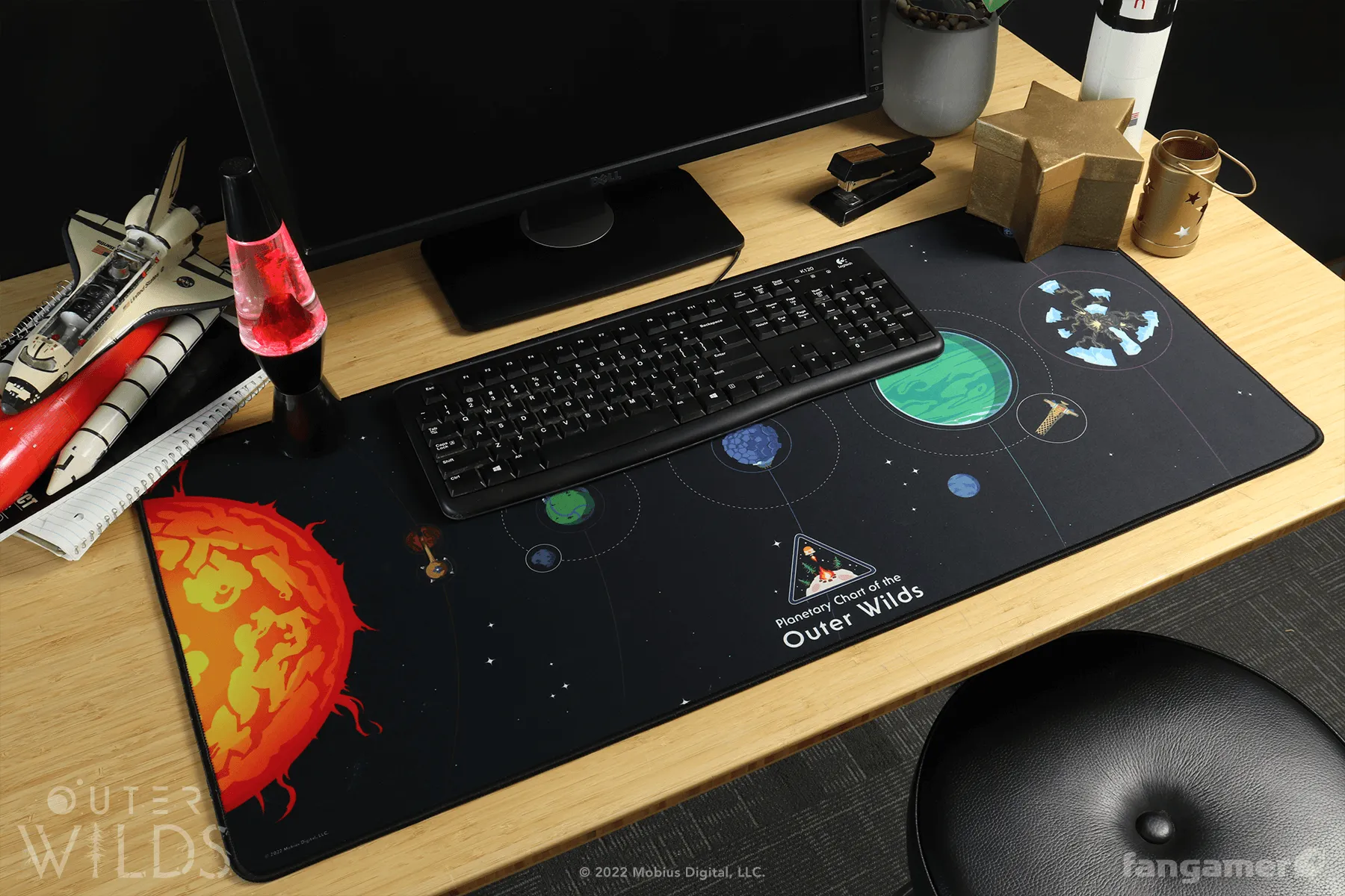 Planetary Chart Desk Mat