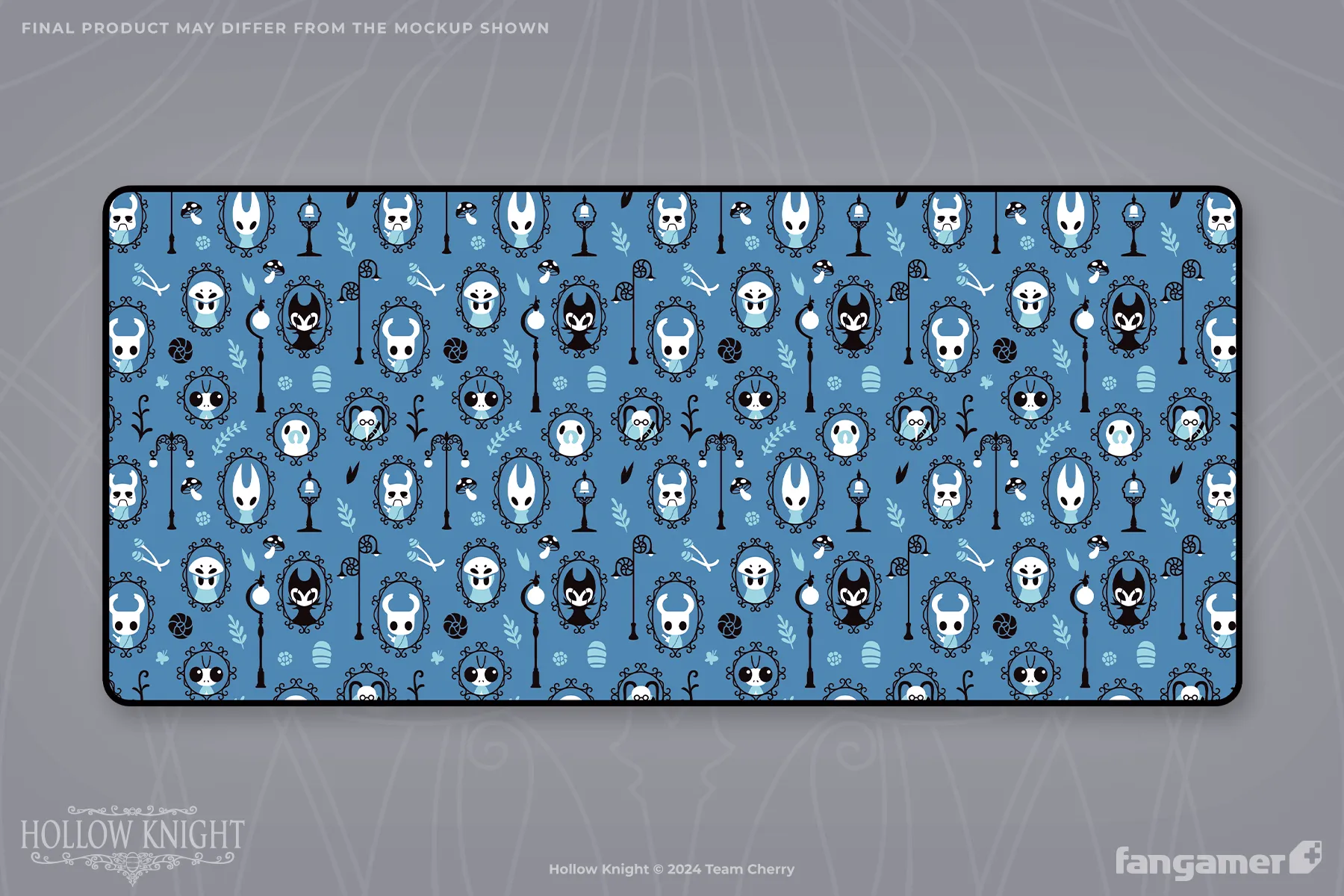 Portraits of Hallownest Desk Mat