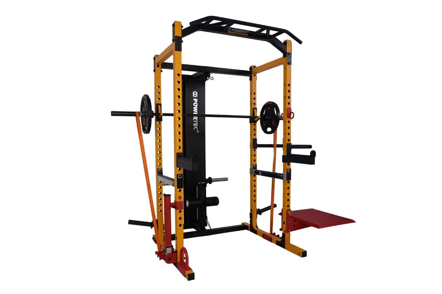 Powertec WorkBench Power Rack (Black)