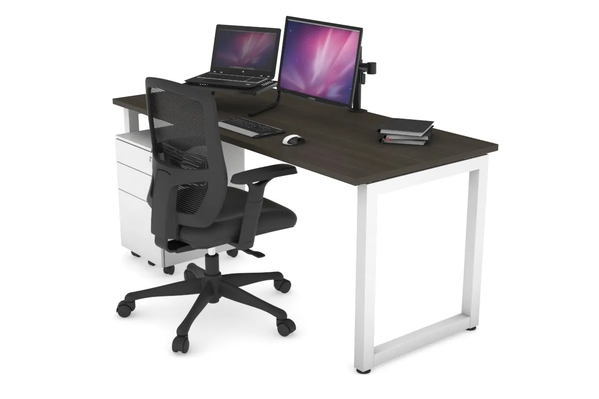 Quadro Loop Legs Office Desk [1200L x 700W]