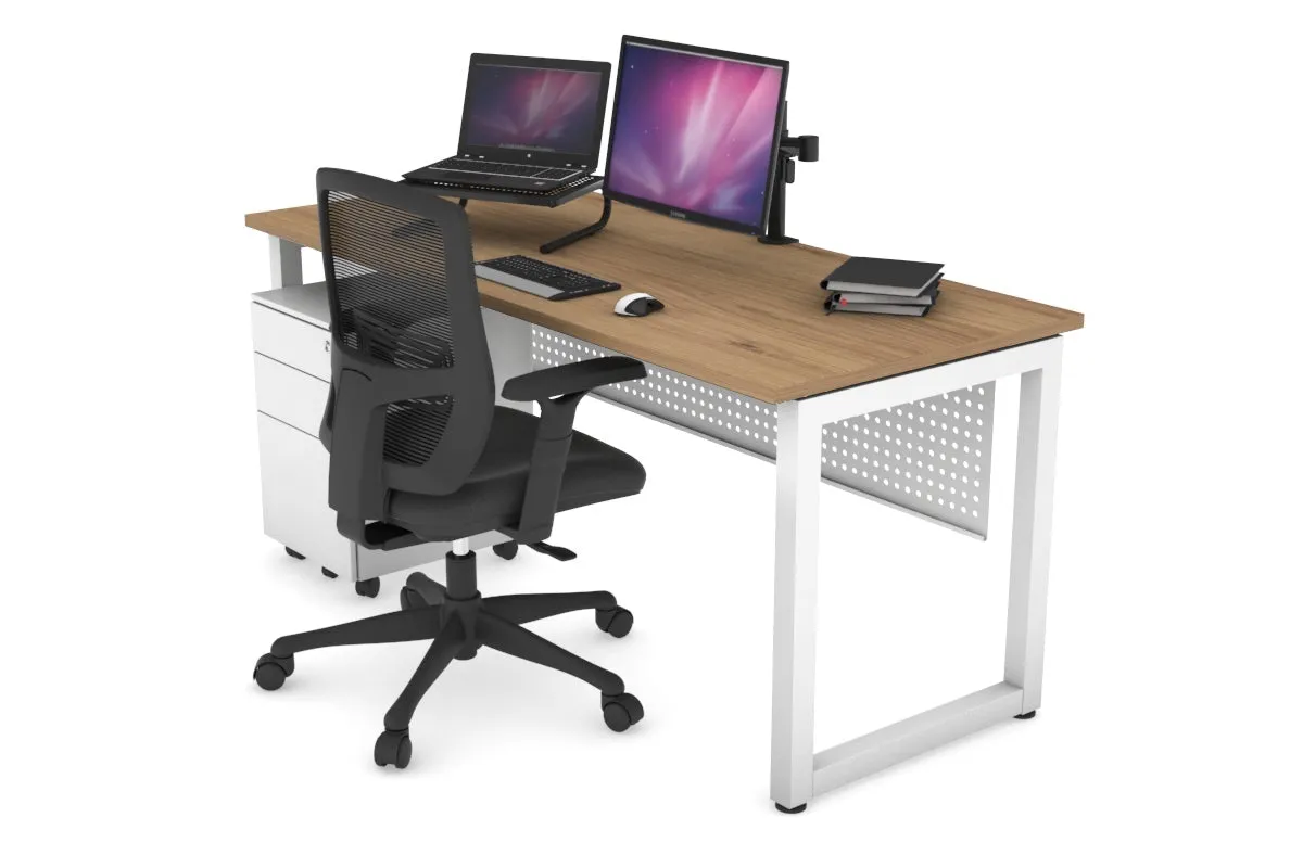 Quadro Loop Legs Office Desk [1200L x 700W]