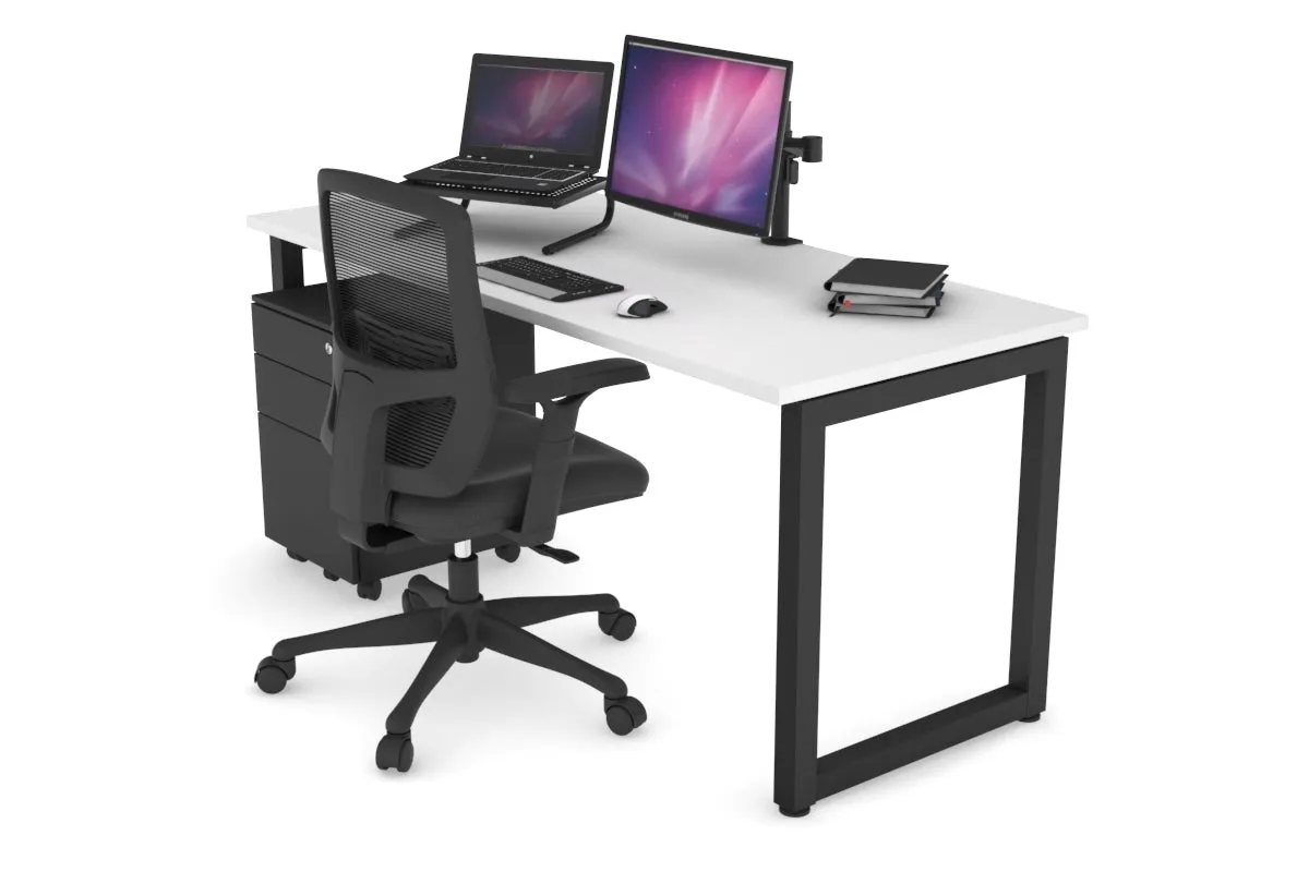 Quadro Loop Legs Office Desk [1200L x 700W]