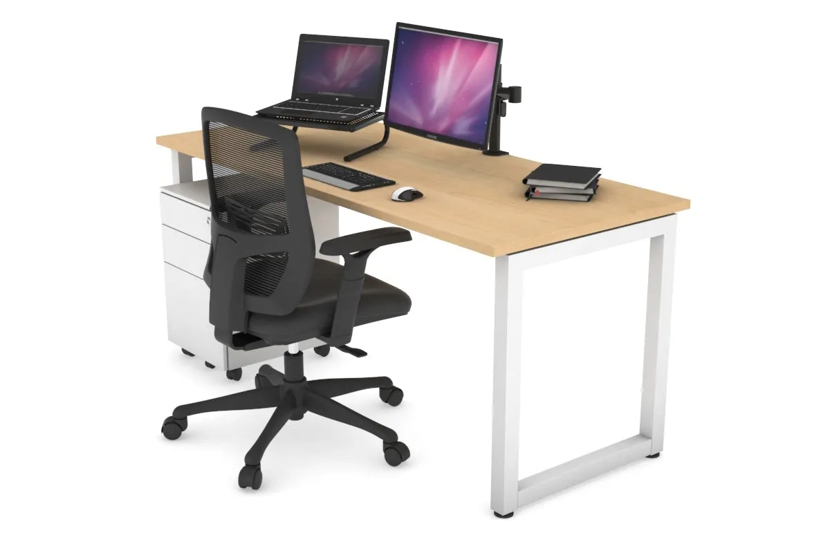 Quadro Loop Legs Office Desk [1200L x 700W]