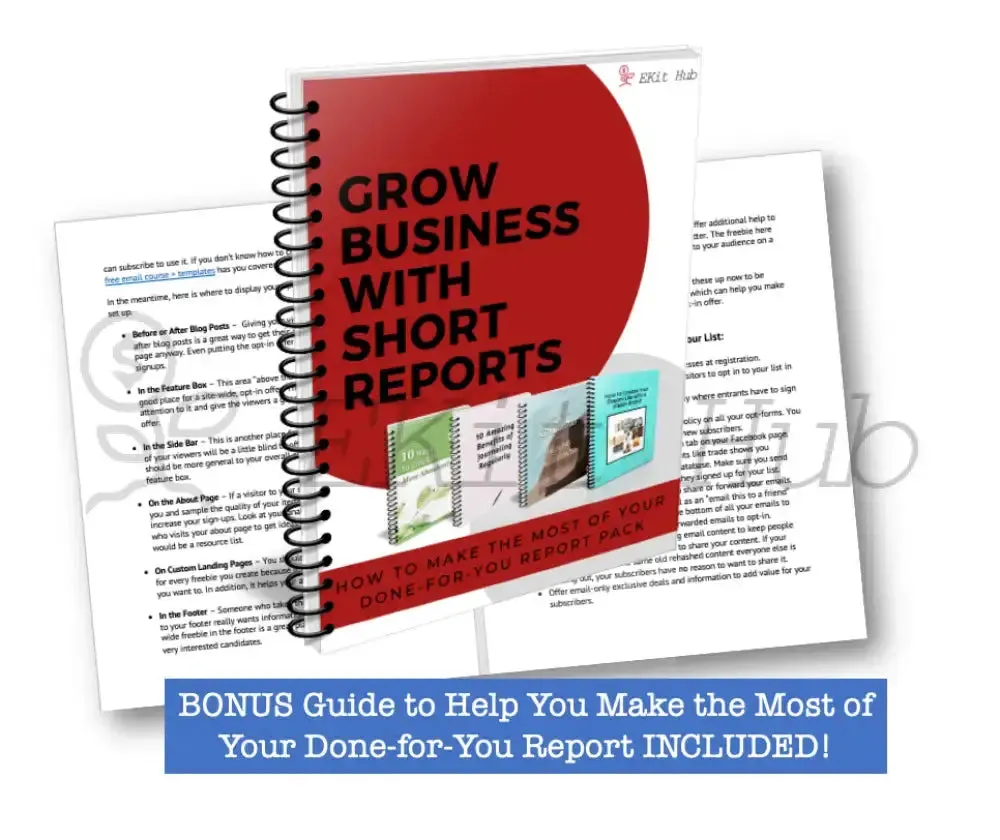 "A Quick Guide to Getting Organized as a Homeschooling Parent" PLR Report -  Homeschooling Content with Private Label Rights