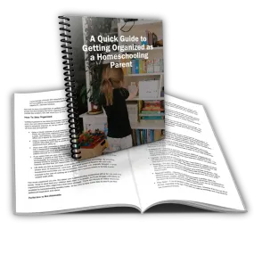 "A Quick Guide to Getting Organized as a Homeschooling Parent" PLR Report -  Homeschooling Content with Private Label Rights