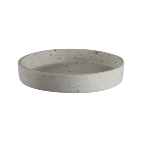 Round Grey Concrete Tray - Three Sizes