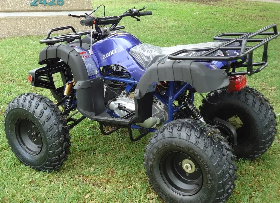 RPS Desert 200 Utility 200ATV-21 Adult ATV - 149cc, Automatic, Reverse, 21" Tires, Dual Racks, LED Lights