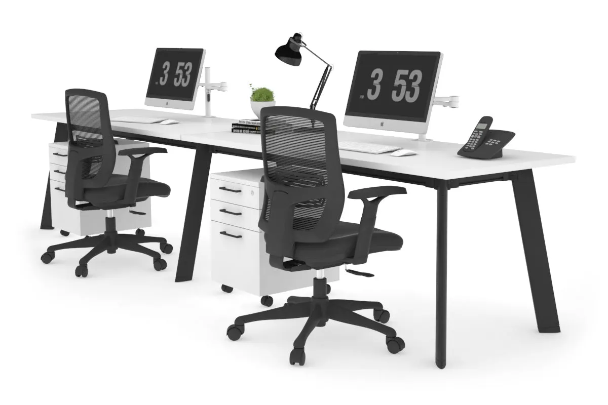 Switch - 2 Person Office Workstation Run [1800L x 700W]