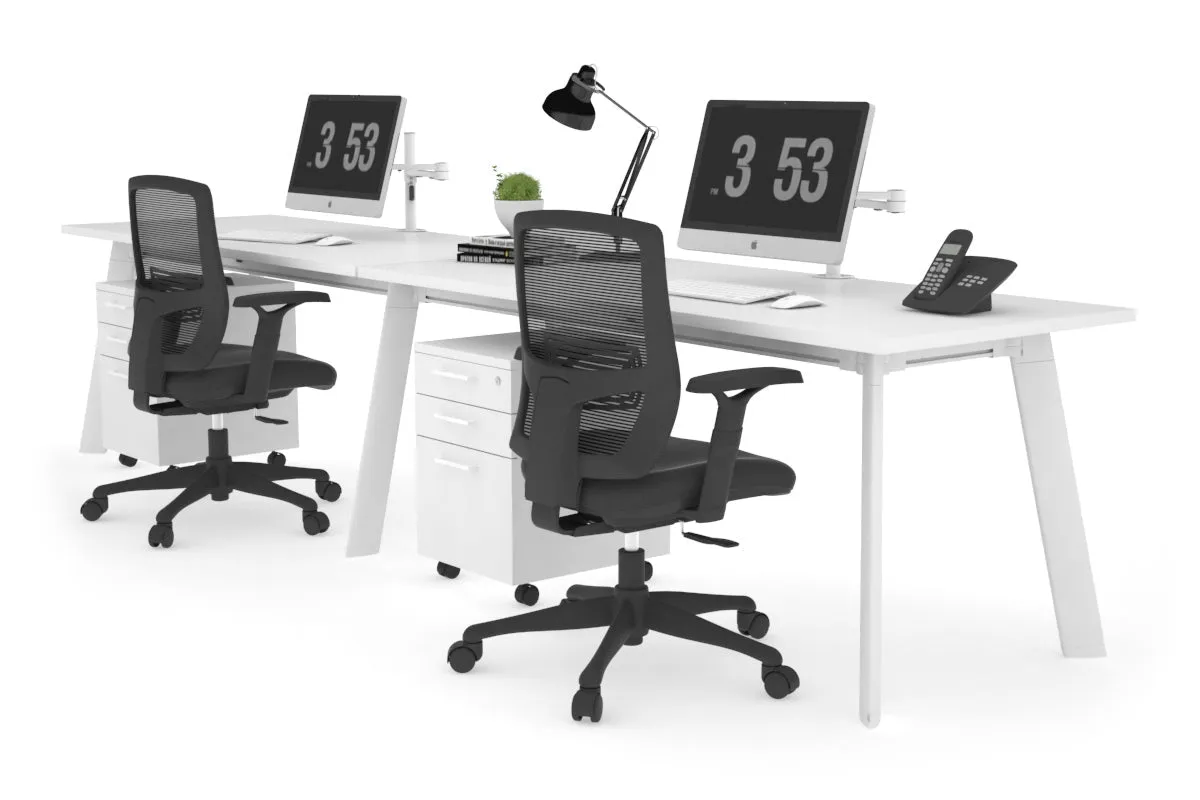 Switch - 2 Person Office Workstation Run [1800L x 700W]