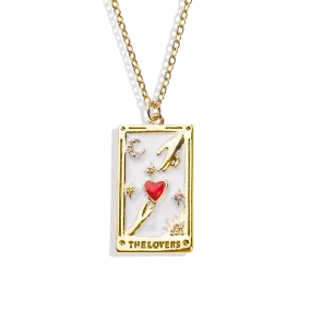 The Lovers Tarot Necklace