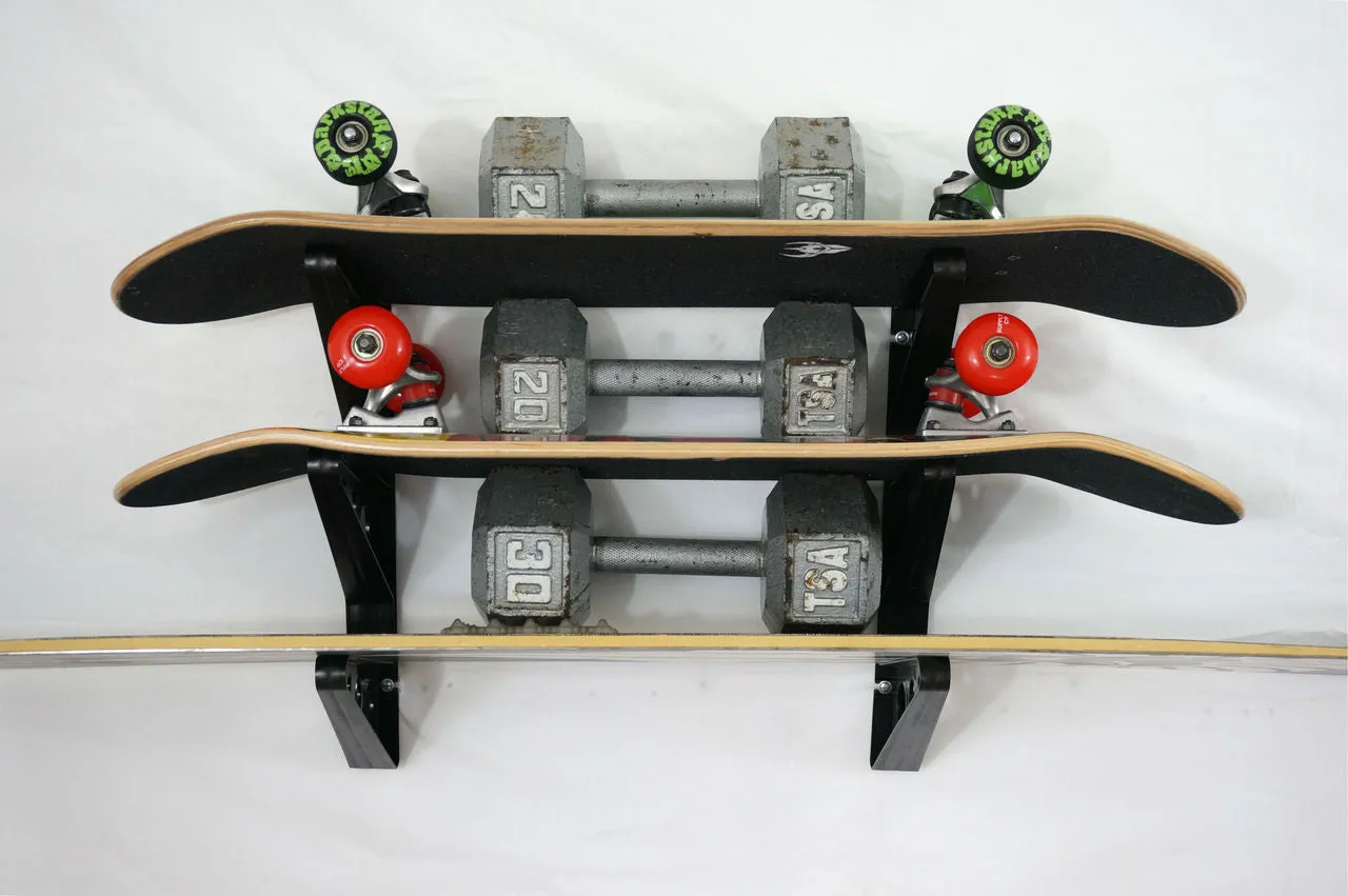 Trifecta Snowboard Storage Rack | 3 Levels