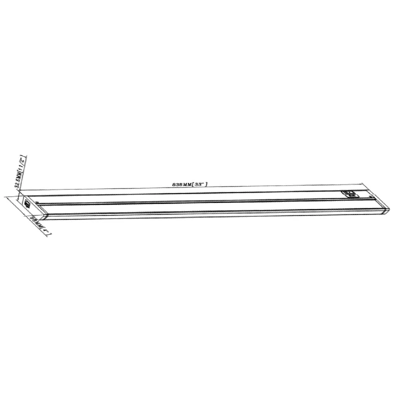 Westgate UCA 33" 16W LED UnderCabinet Lights, CCT