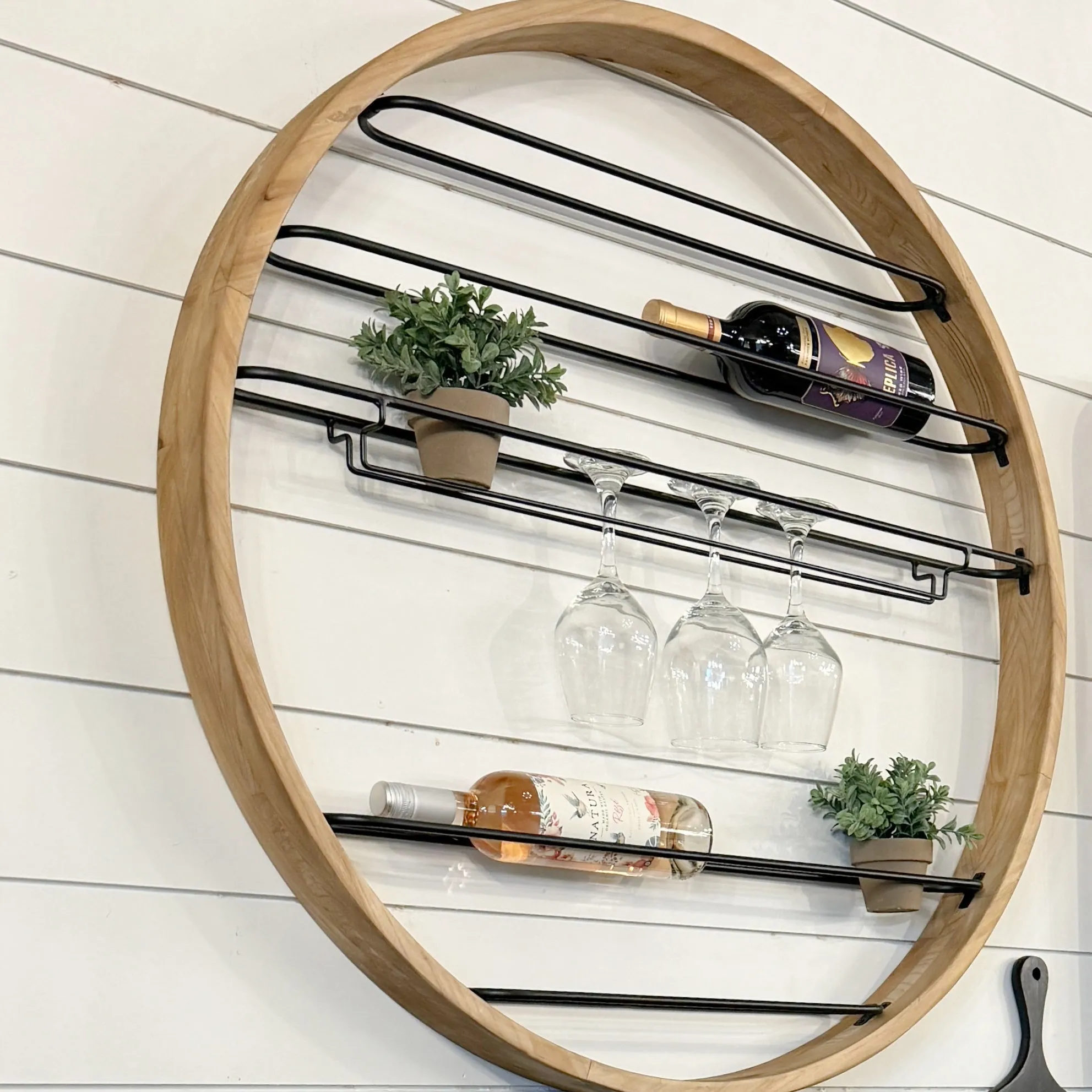 Wine Racks- 2 Styles- Circle or Rectangle