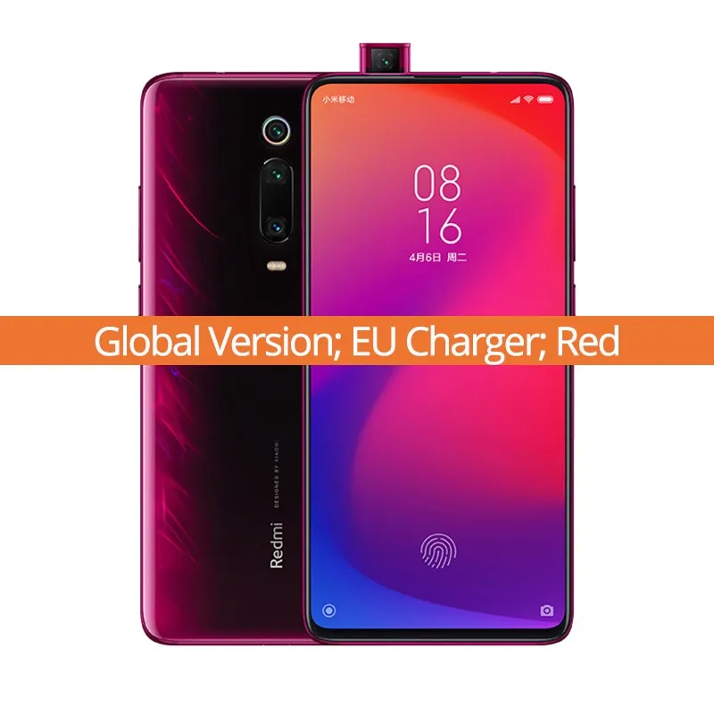 Xiaomi Mi 9T Redmi K20 6GB 128GB Global Version Smartphone Snapdragon 730 48MP Camera 4000mAh 6.39" In-Screen Fingerprient